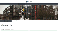 Desktop Screenshot of jobs.channel4.com
